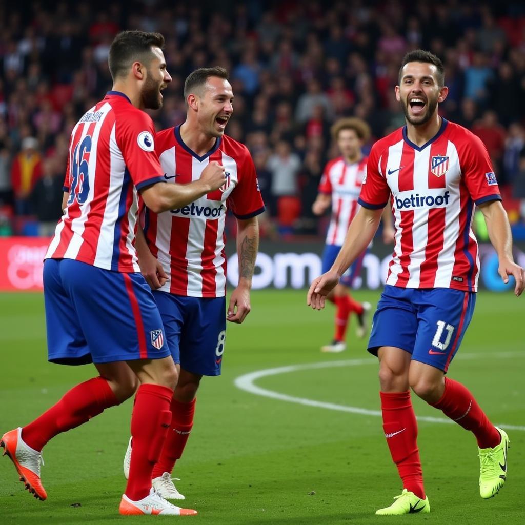 Atletico tấu hài trên sân cỏ