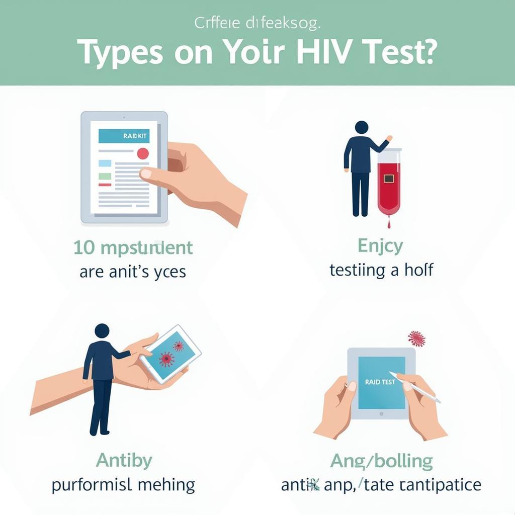 Các loại xét nghiệm HIV