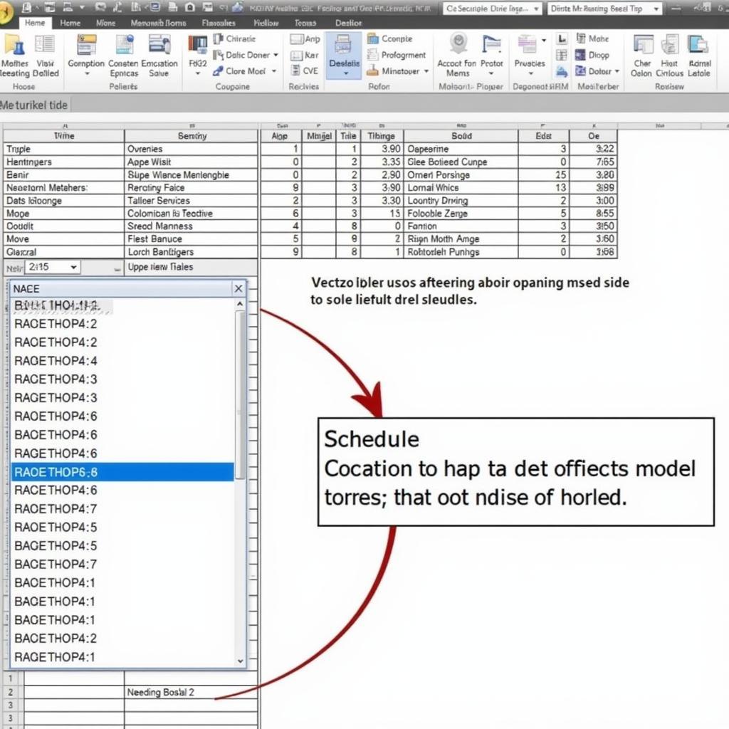 Cập nhật kết quả tính khối lượng Revit