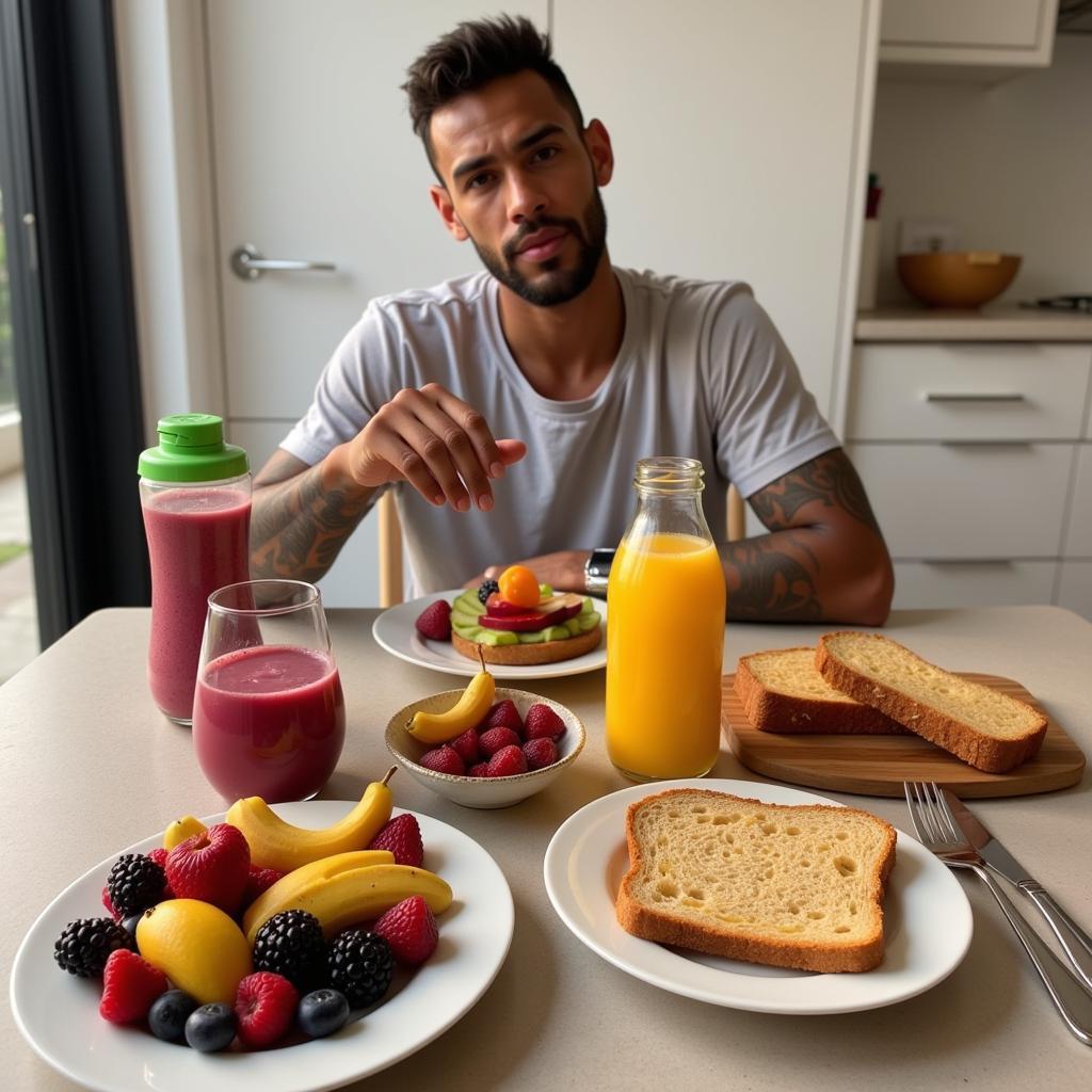 Neymar's Breakfast