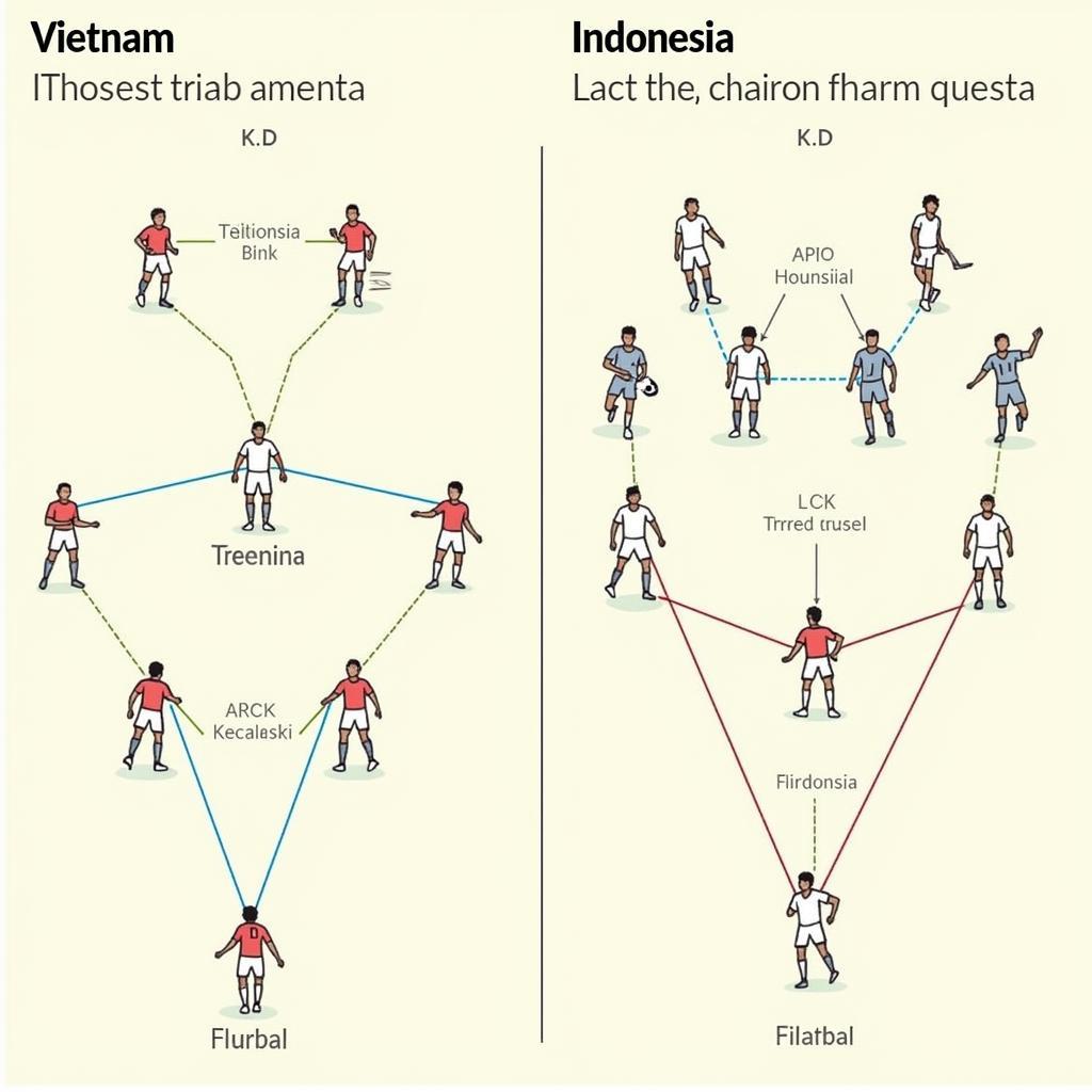 Chiến Thuật Futsal Việt Nam Indonesia