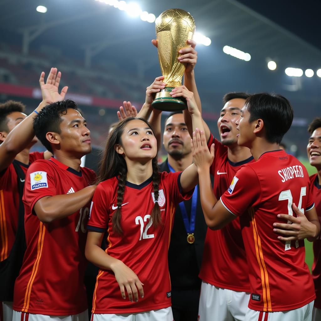 Chung kết Asian Cup 2019 đầy cảm xúc