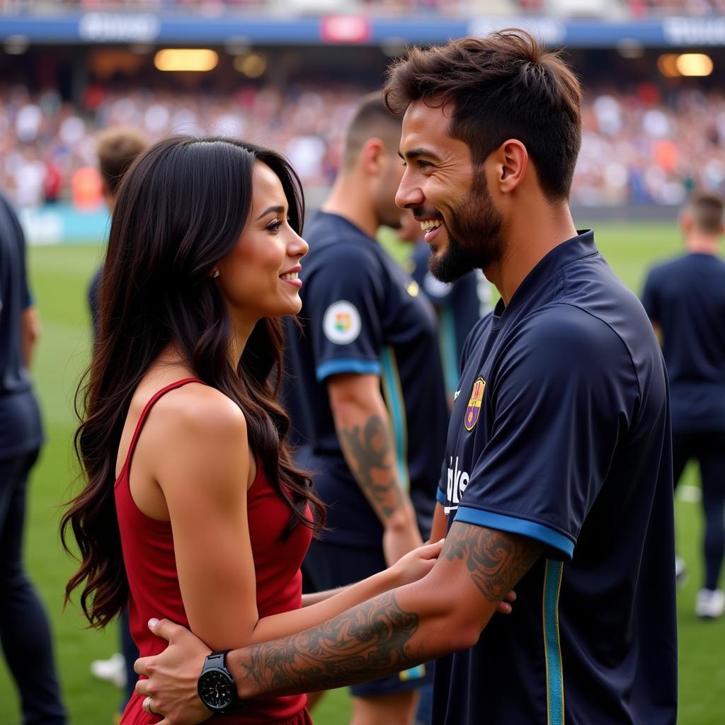 Demi Lovato và Neymar gặp gỡ