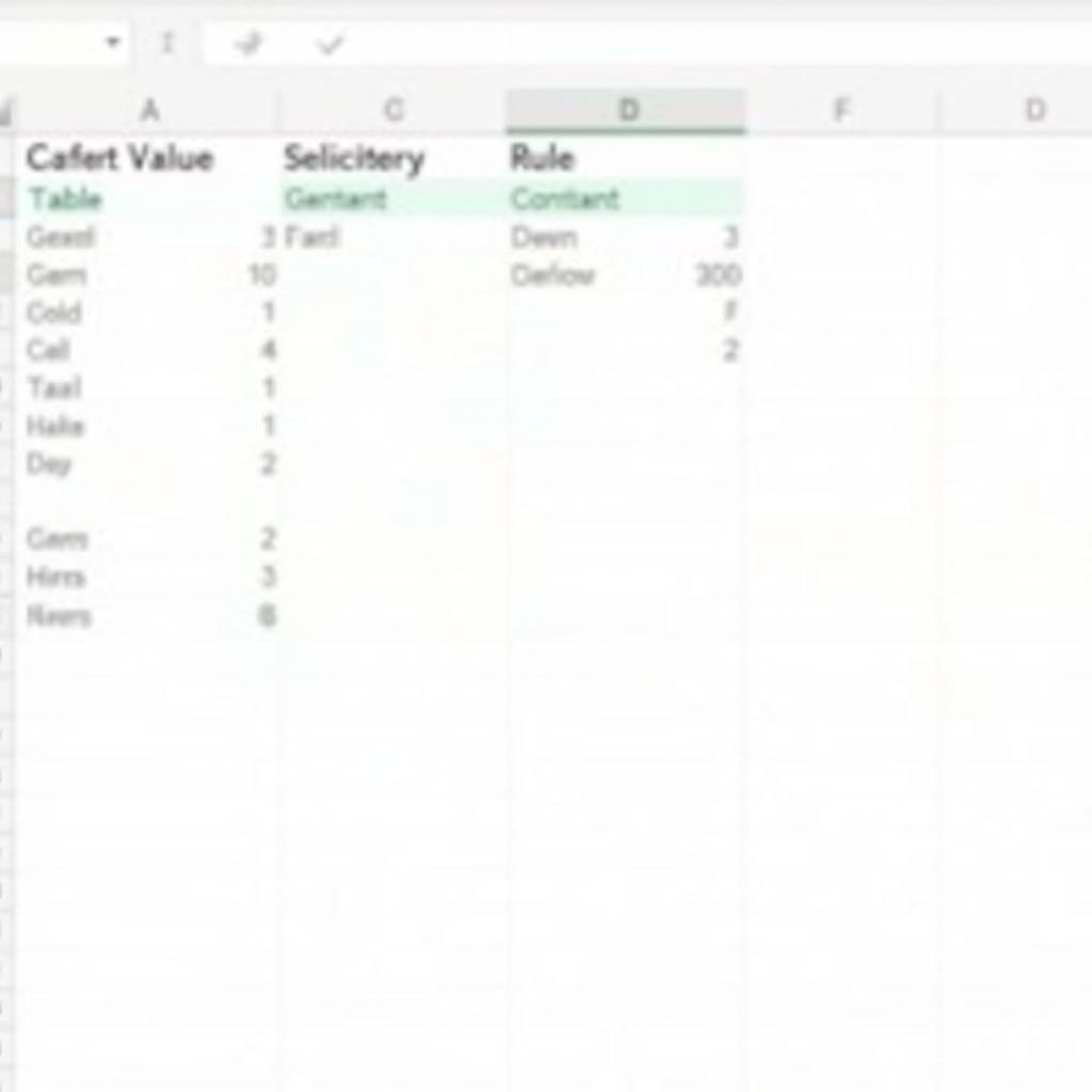 Áp dụng định dạng có điều kiện với VLOOKUP trong Excel