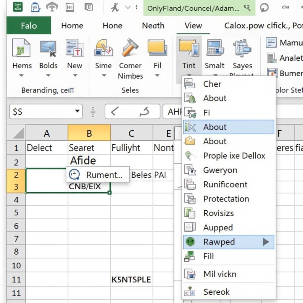 Định dạng ô trong Excel