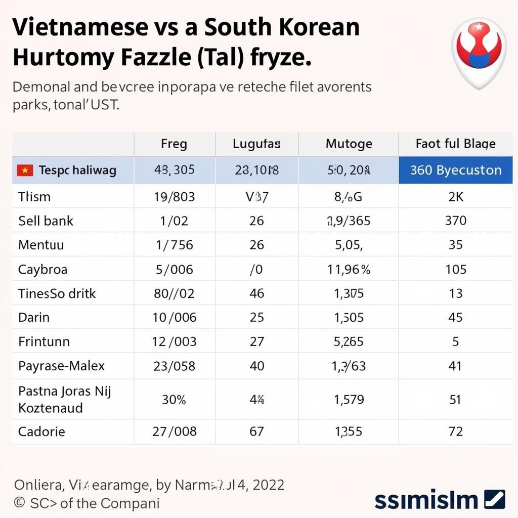 Kết quả gần đây của nữ Việt Nam và nữ Hàn Quốc