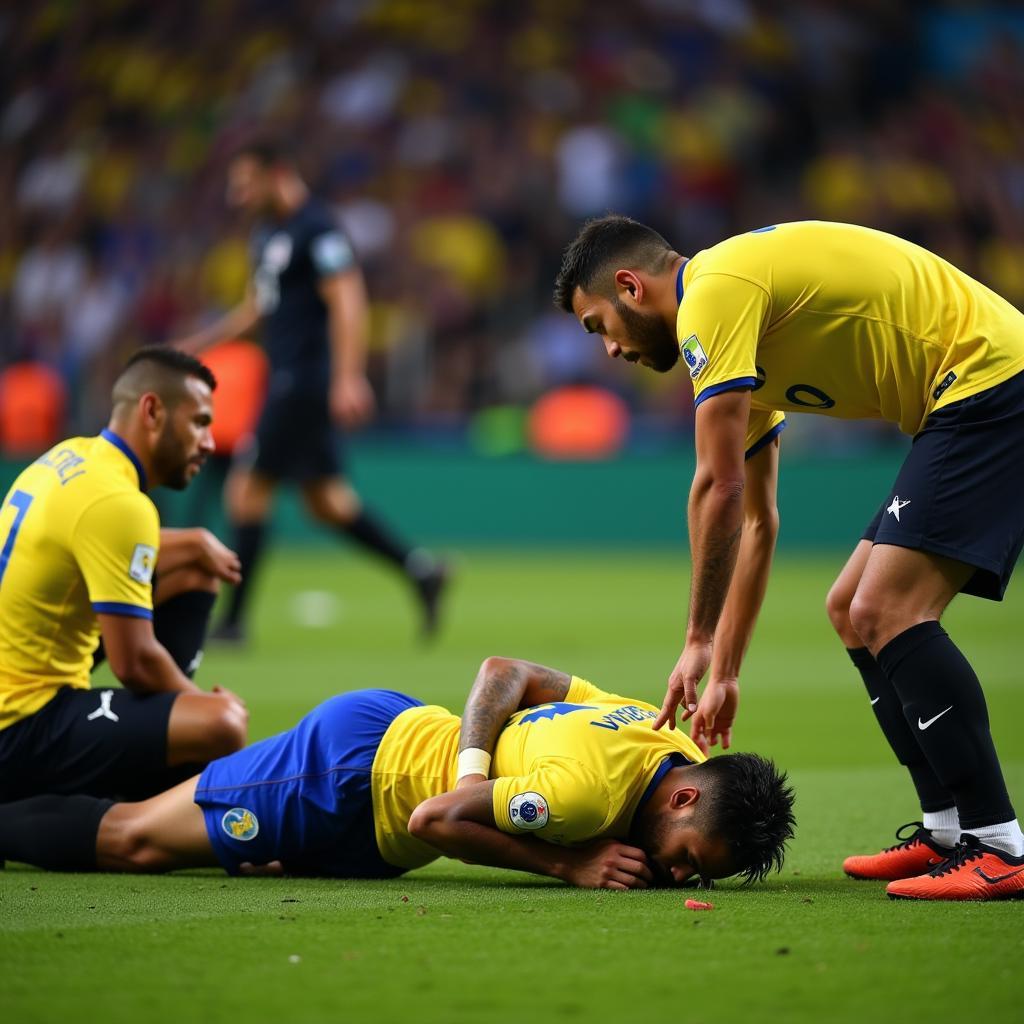 Neymar Injury World Cup 2014 Tragedy