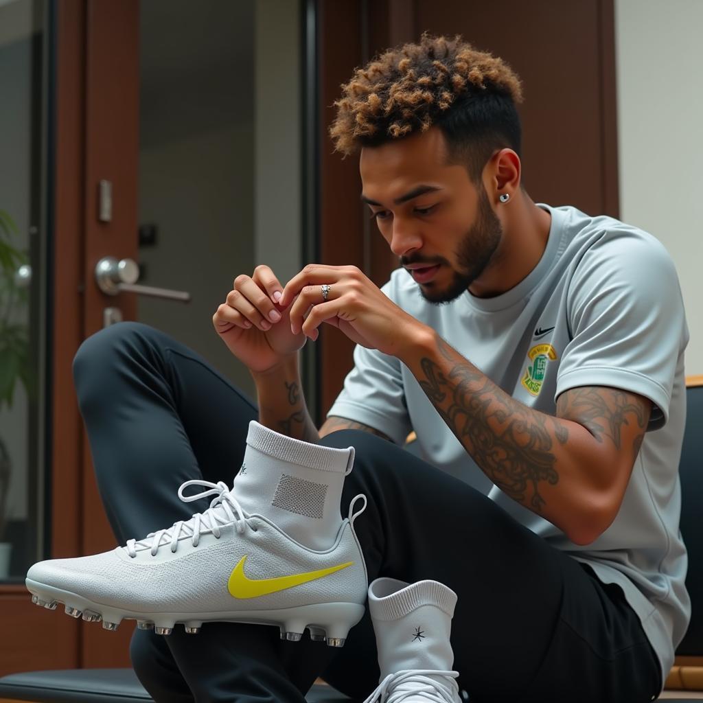 Neymar lựa chọn giày Nike