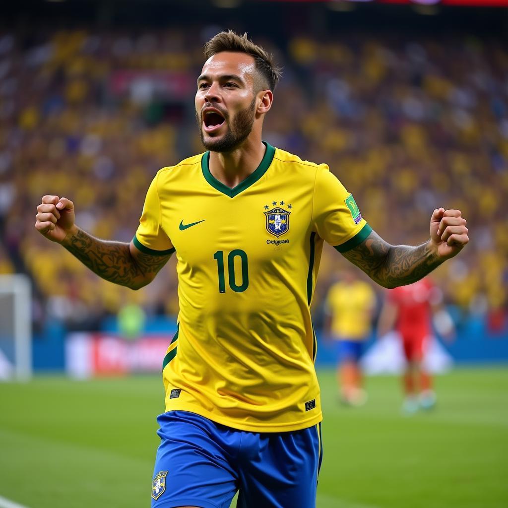 Neymar FO3 WC14 ghi bàn thắng đẹp mắt