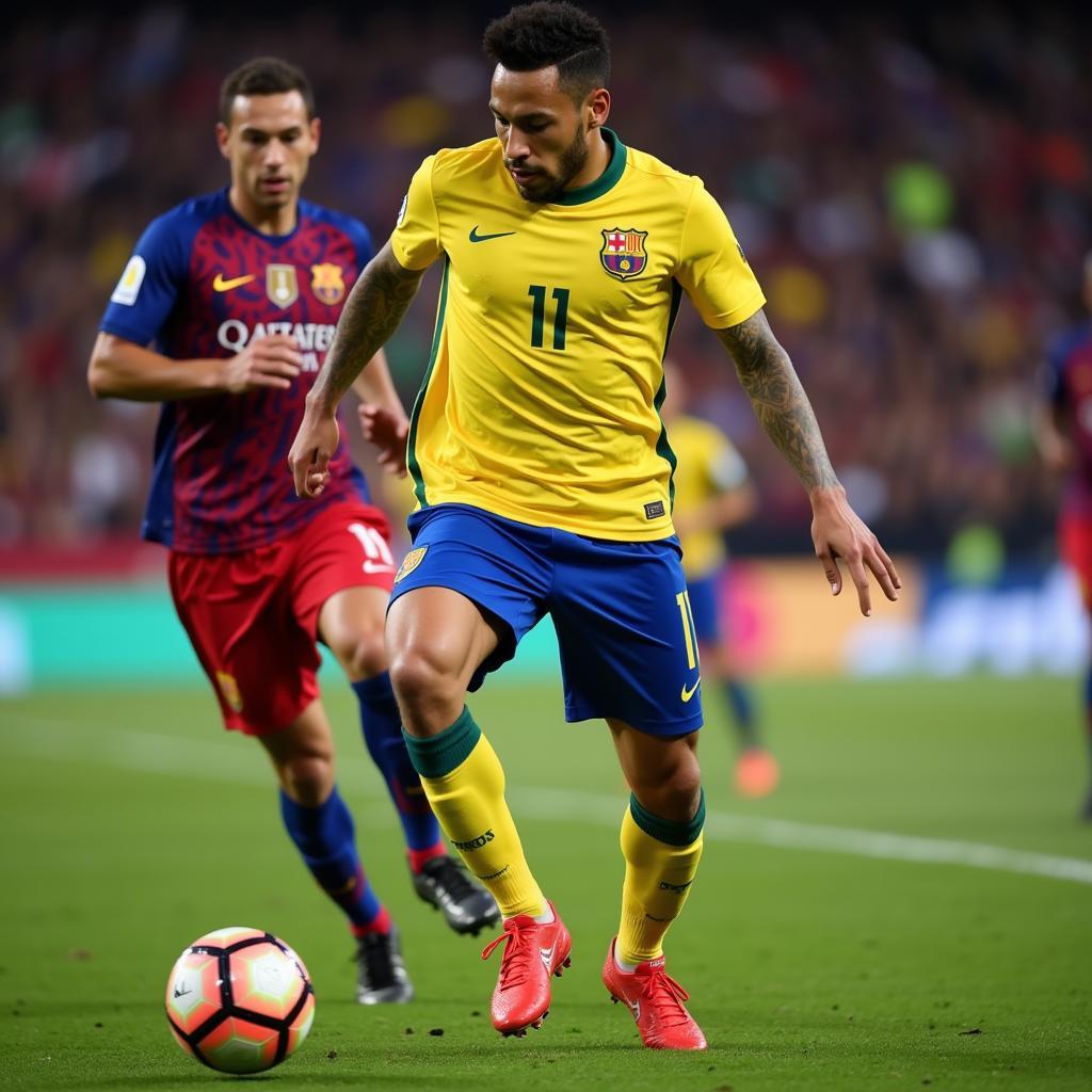 Neymar's Performance in Mercurial Boots