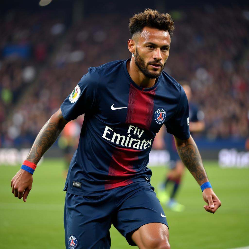 Neymar gánh vác trọng trách tại PSG