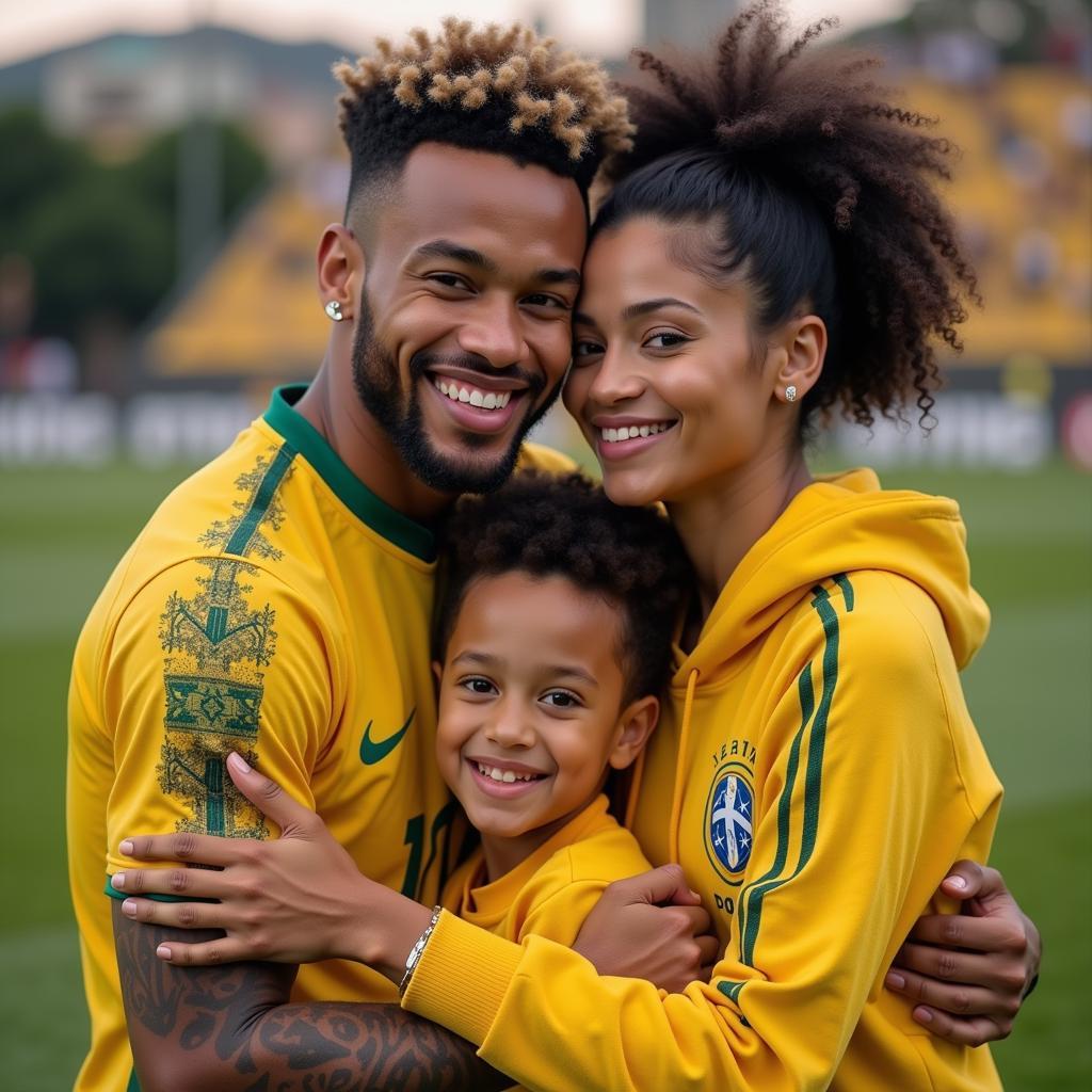 Neymar và gia đình