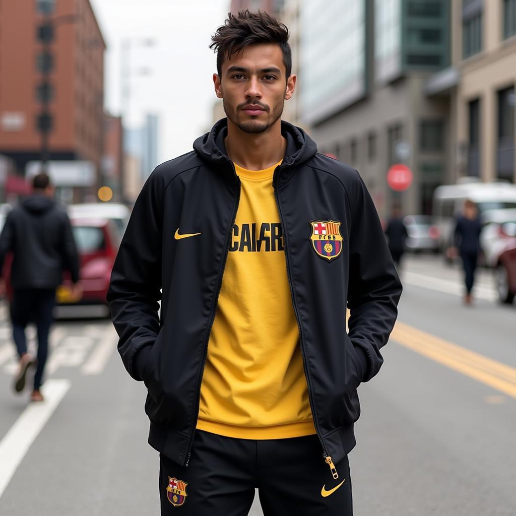 Neymar và phong cách đường phố với đồ Kappa