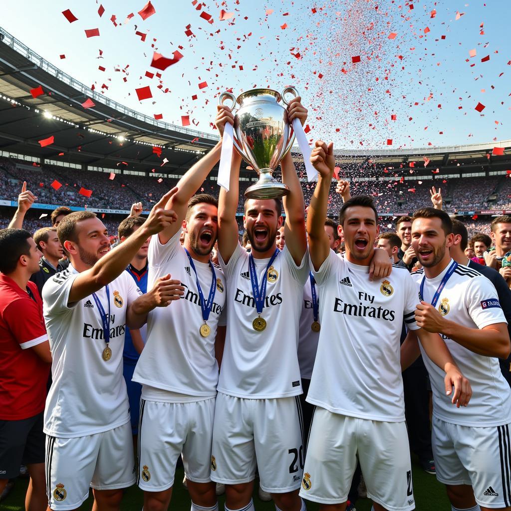 Real Madrid vô địch Champions League 2014