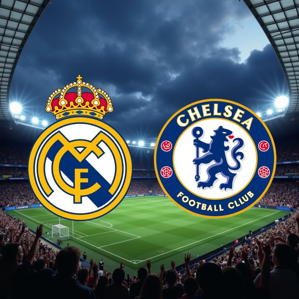 Real Madrid đối đầu Chelsea tại tứ kết Champions League