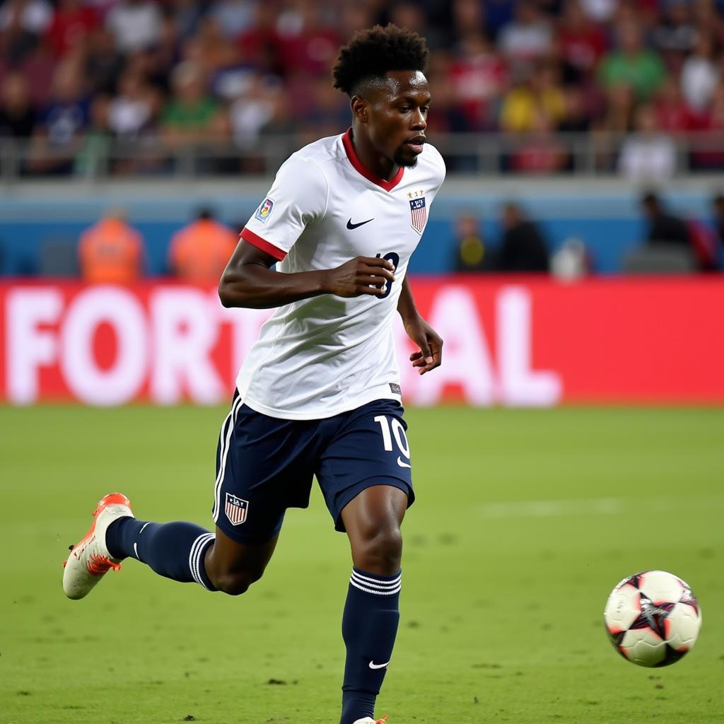 Timothy Weah bùng nổ trong màu áo USMNT