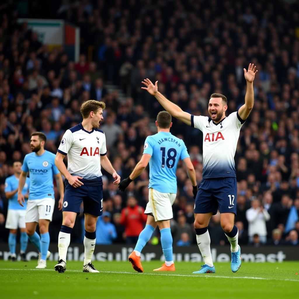 Tottenham Loại Man City Khỏi Cúp C1