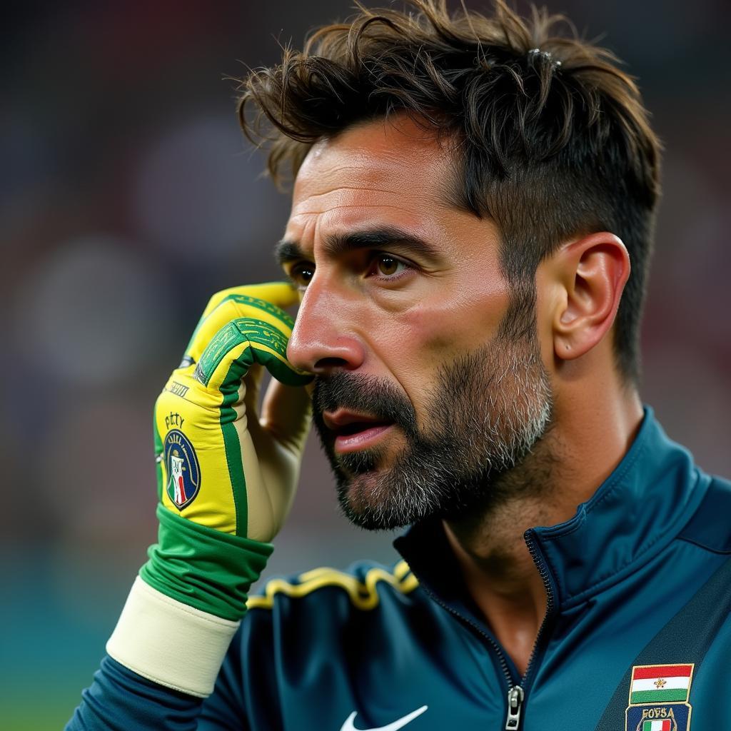 Buffon Bật Khóc Sau Trận Play-off World Cup 2018